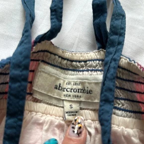 Abercrombie and Fitch plaid halter lined sundress size small - Picture 5 of 6